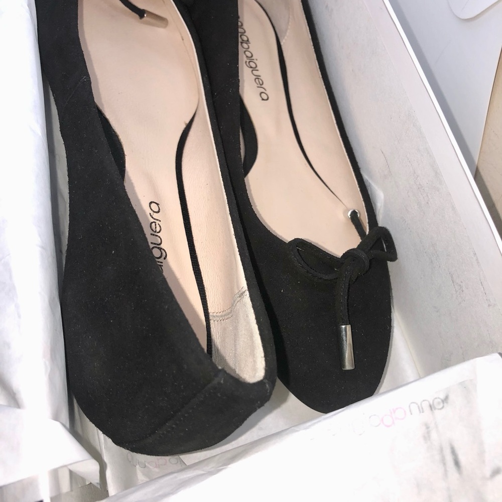 ANNA  BAIGUERA  BALLERINE FLEX BLACK  SIZE  36 - 36,5